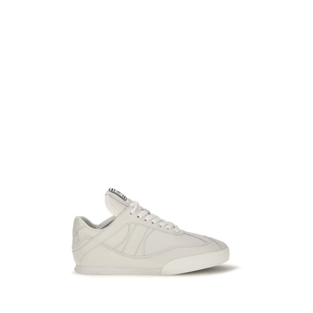Chloé White Calf Leather Bos Taurus Athletic Women's Sneakers